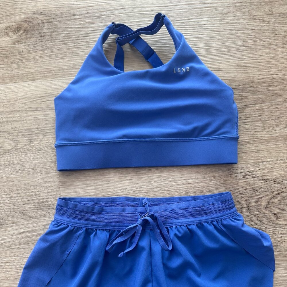 LSKD Accelerate Sports Bra and Accelerate 3" Run Shorts -This color is sold out!